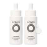Nutrafol Women's Hair Serum, Supports Visibly Thicker and Stronger Hair, Vegan, Lightweight and Fast-Absorbing