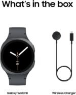 Samsung Galaxy Watch 8 (2025) 40mm Bluetooth Smartwatch, Cushion Design, Fitness Tracker, Sleep Coaching, Running Coach, Energy Score, Heart Rate Tracking, Graphite [US Version, 2 Yr Warranty] - Image 10