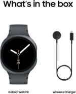 Samsung Galaxy Watch 8 (2025) 44mm Bluetooth Smartwatch, Cushion Design, Fitness Tracker, Sleep Coaching, Running Coach, Energy Score, Heart Rate Tracking, Graphite [US Version, 2 Yr Warranty] - Image 10