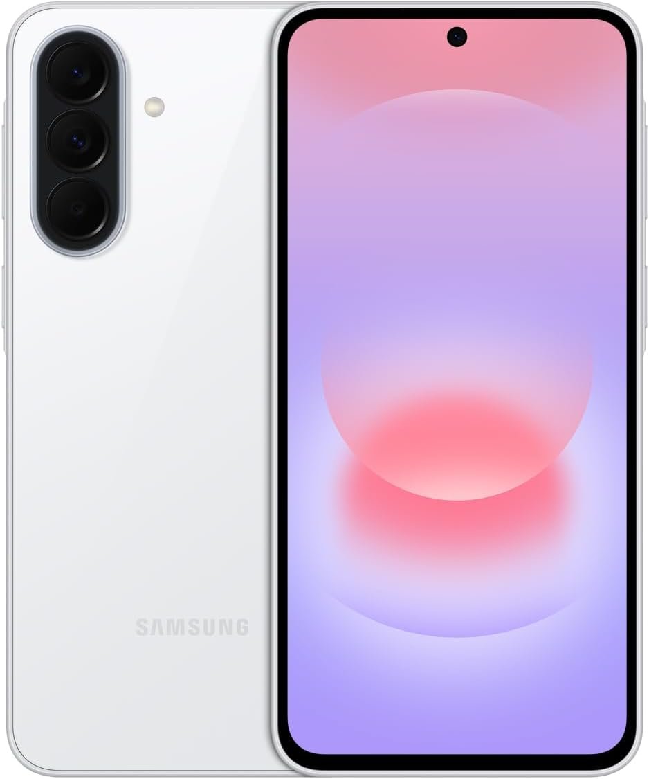 51j1DwAuldL._AC_SL1500_.jpg Samsung Galaxy A37 5G (2026), Unlocked Android Smartphone, 128GB, AMOLED Display, Triple Camera, IP68, Slim Phone, 5000mAh Battery, US Version, US 1 Yr Warranty, Awesome White - Image 1