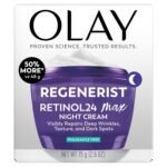 Olay Retinol Night Cream for Women, MAX, Anti-Aging Face Mousturizer, Fragrance-Free, Non Greasy - Anti-Wrinkle, Smooth Fine Lines, Hydrating Skin Care - Triple Collagen Cream, Niacinamide, 2.6oz - Image 12