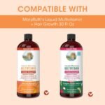 Aieve Shot Glass Set Compatible with MaryRuth's Liquid Multivitamin 30 fl oz Bottle, Measuring Cups With Ounce Pump Dispenser for Mary Ruth Multivitamin Hair Growth 30 fl oz - Image 2