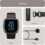 Fitbit Versa 4 Fitness Smartwatch with Daily Readiness - 3-Month Google Health Premium Membership Included - GPS, 24/7 Heart Rate, 40+ Exercise Modes, Sleep Tracking - Black/Graphite - Image 7