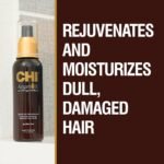 CHI Argan Oil Leave In Treatment, Argan Plus Moringa Oil, Lightweight Formula To Moisturize Dull & Damaged Hair, Sulfate & Paraben-Free, 3 Oz - Image 4