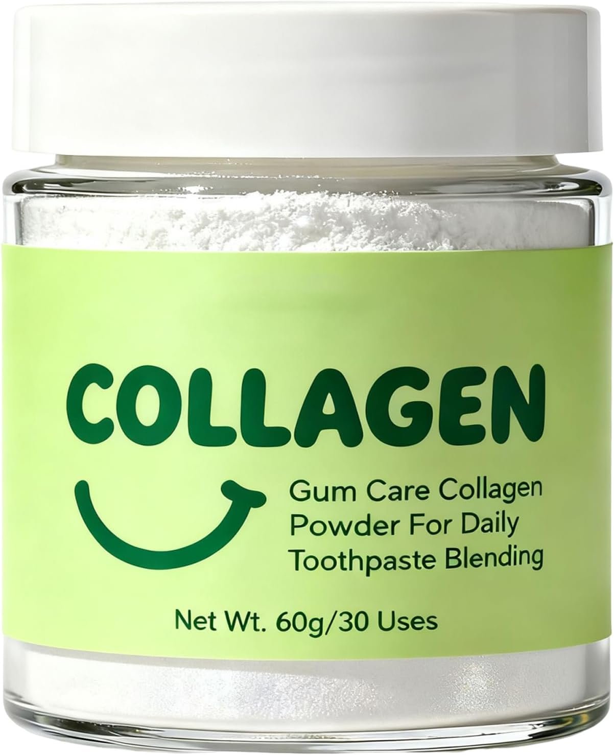 6178TCdSvCL._AC_SL1500_.jpg Collagen Tooth Powder, Collagen Powder for Teeth and Gums, Smile Strengthening, Daily Gumline Support for Healthy Gums & Teeth – Mineral-Infused Collagen Formula – 60 g - Image 1