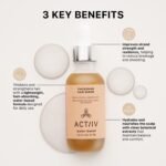 ACTIIV Thickening Hair Serum - Water Based | Supports the Appearance of Thicker, Fuller-Looking Hair, Lightweight Water-Based Formula, Non-Greasy, All Hair Types, 1.8 oz - Image 3