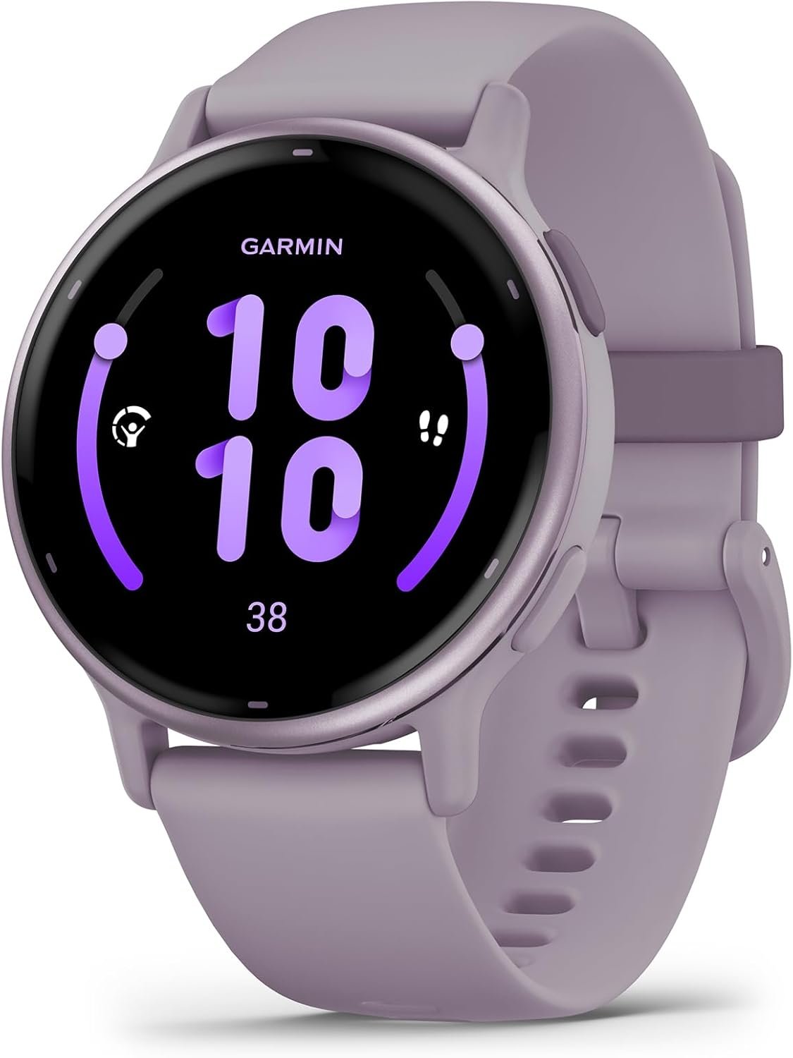 619JE6ht1hL._AC_SL1500_.jpg Garmin vívoactive 5, Health and Fitness GPS Smartwatch, AMOLED Display, Up to 11 Days of Battery, Orchid - Image 1
