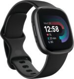 Fitbit Versa 4 Fitness Smartwatch with Daily Readiness - 3-Month Google Health Premium Membership Included - GPS, 24/7 Heart Rate, 40+ Exercise Modes, Sleep Tracking - Black/Graphite