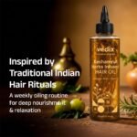 Vedix Keshamrut Herbs Infused Ayurvedic Hair Oil With Bhringraj, Amla & Rosemary I Control Hair Fall & Boost Hair Growth I 16+ Whole Herbs, Leaves & Flowers I No Mineral Oils & Chemicals (Pack of 3) - Image 2