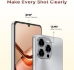 Note 58 Cell Phone Unlocked, Android 16 Smartphone with 32GB+128GB(TF 2TB), 6.75" HD+ 90Hz Waterdrop Screen,6250mAh Battery,4G Dual SIM Unlock Mobile Phone, Widevine L1/NFC/OTG/Face Unlock - Image 6