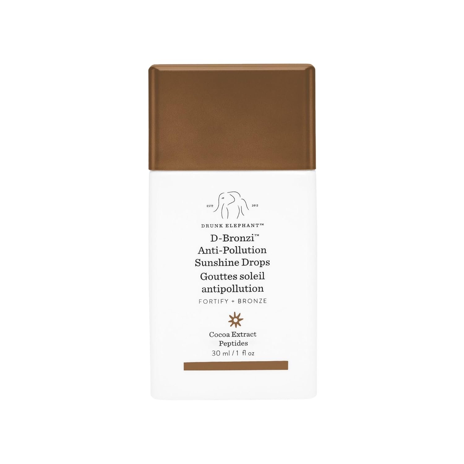61JPfGQTW1L._SL1500_.jpg Drunk Elephant D-Bronzi Sunshine Drops - Bronzing Color Serum Drops - Clean Clinical Skincare - Cruelty-Free - Dermatologist-Tested - Free of Essential Oils, Silicones, and Fragrance - Image 1