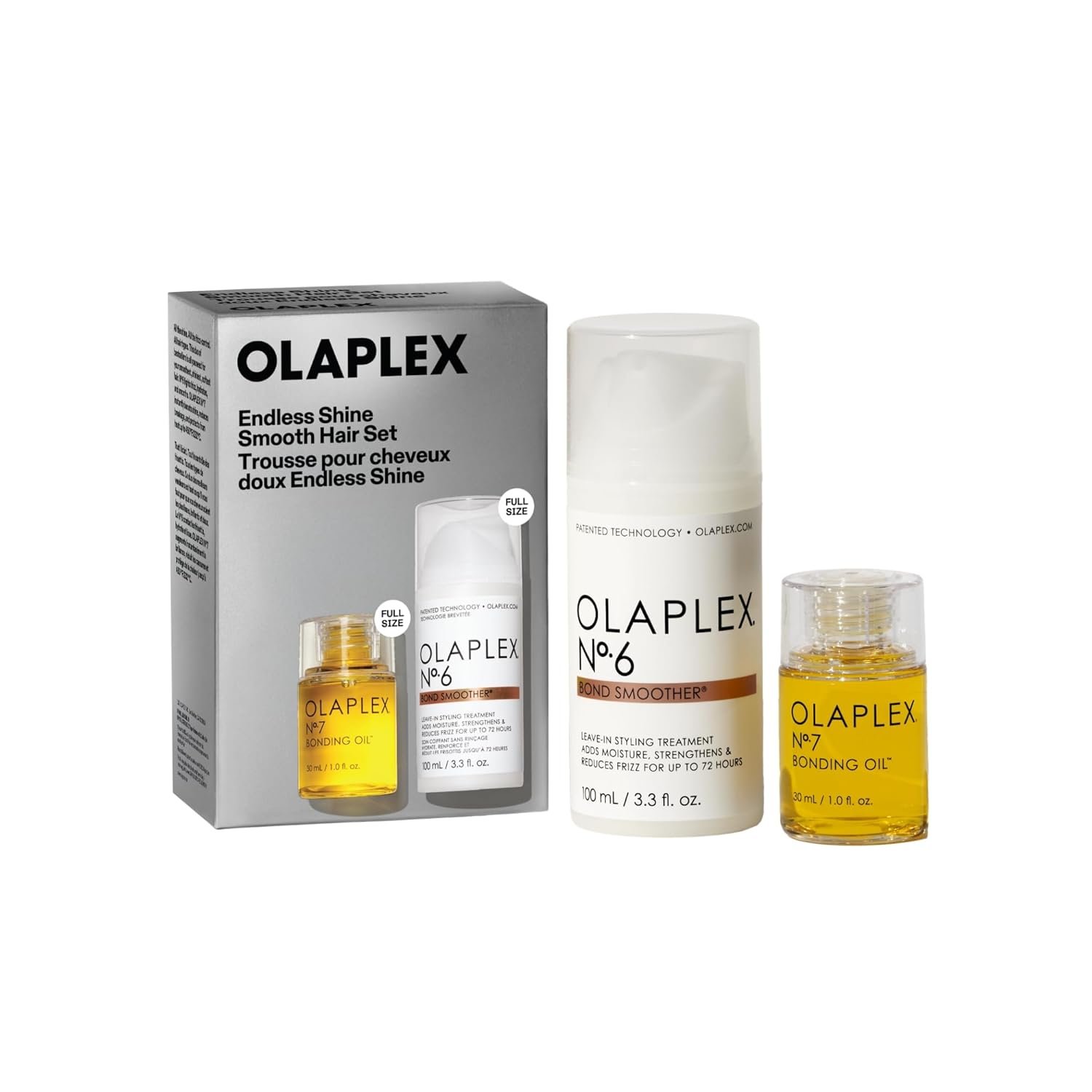61Jucyu70IL._SL1500_.jpg Olaplex N°.7 Bonding Oil: High Shine | Heat Protectant, Visibly Smooths & Softens Hair, Added Color Vibrancy, Up to 72 Hour Frizz Control | For Coily, Curly, Straight, and Wavy - Image 1