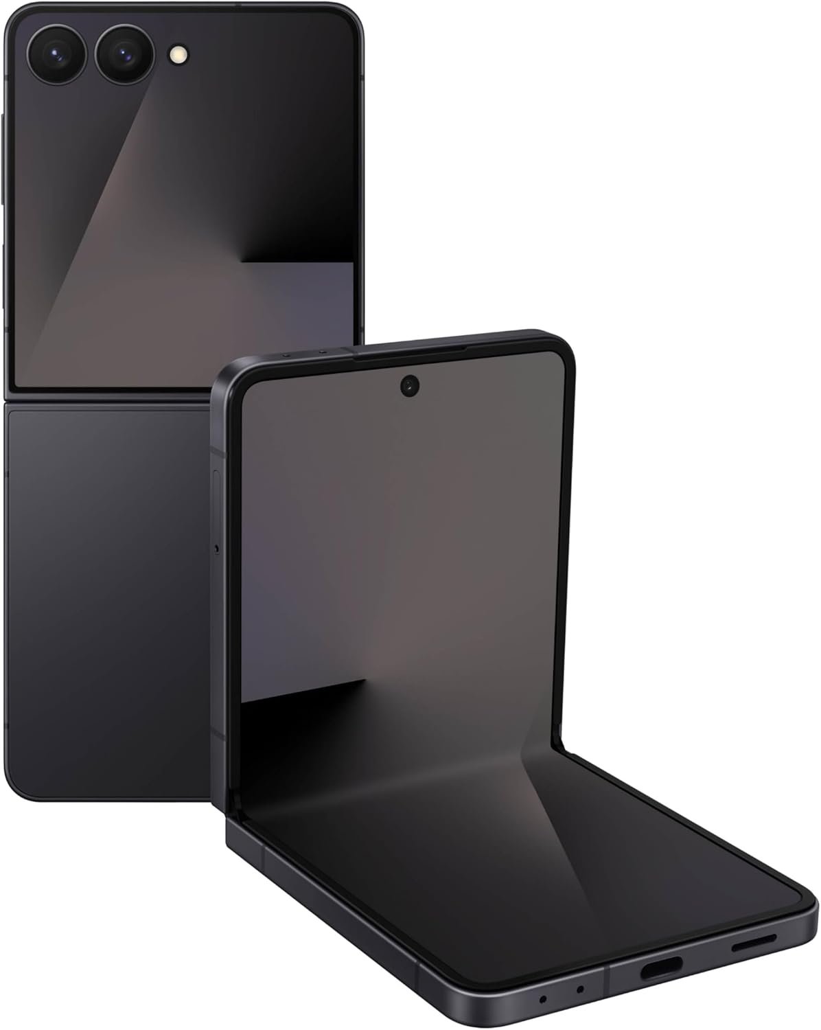 61KciE4bOL._AC_SL1500_.jpg Samsung Galaxy Z Flip7 Cell Phone, 512GB AI Smartphone, Unlocked Android, Long Battery Life, 2025, US 1 Yr Manufacturer Warranty, Jet Black - Image 1