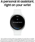Samsung Galaxy Watch 8 (2025) 40mm Bluetooth Smartwatch, Cushion Design, Fitness Tracker, Sleep Coaching, Running Coach, Energy Score, Heart Rate Tracking, Graphite [US Version, 2 Yr Warranty] - Image 5