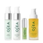 OSEA Bestsellers Set For Face + Body -4-piece Skin Care Set - Body Oil, Face Cleanser, Face Cream, & Hyaluronic Acid Serum - Clean Beauty Travel Set - Ideal for Beauty Gifts - Image 2