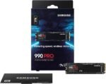 Samsung 990 PRO SSD 2TB NVMe M.2 PCIe Gen4, M.2 2280 Internal Solid State Hard Drive, Seq. Read Speeds Up to 7,450 MB/s for High End Computing, Gaming, and Heavy Duty Workstations, MZ-V9P2T0B/AM - Image 4
