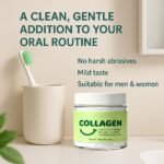 Collagen Tooth Powder, Collagen Powder for Teeth and Gums, Smile Strengthening, Daily Gumline Support for Healthy Gums & Teeth – Mineral-Infused Collagen Formula – 60 g - Image 6
