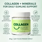 Collagen Tooth Powder, Collagen Powder for Teeth and Gums, Smile Strengthening, Daily Gumline Support for Healthy Gums & Teeth – Mineral-Infused Collagen Formula – 60 g - Image 2
