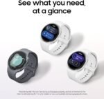 Samsung Galaxy Watch 8 (2025) 44mm Bluetooth Smartwatch, Cushion Design, Fitness Tracker, Sleep Coaching, Running Coach, Energy Score, Heart Rate Tracking, Graphite [US Version, 2 Yr Warranty] - Image 6