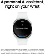 Samsung Galaxy Watch 8 (2025) 44mm Bluetooth Smartwatch, Cushion Design, Fitness Tracker, Sleep Coaching, Running Coach, Energy Score, Heart Rate Tracking, Graphite [US Version, 2 Yr Warranty] - Image 5