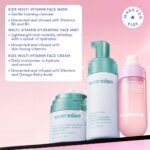 Evereden Kids Multi-Vitamin Hydrating Face Mist, Fragrance Free Face Wash, & Fragrance-Free Face Cream Set: Clean, Vegan, and Multivitamin-Rich Kids Skin Care Set - Moisturize & Refresh - Image 2