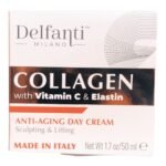 Delfanti-Milano • COLLAGEN with VITAMIN C & ELASTIN • Sculpting & Lifting • Anti-Aging Day Cream • Face and Neck Moisturizer • Made in Italy - Image 2