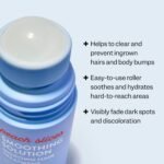 Peach Slices - Smoothing Solution Ingrown Hair Treatment (1.69 oz) - Smooth, Relieve, Soften Skin - 360 Roller - BHA, AHA, PHA, Niacinamide, Licorice - Vegan & Cruelty Free - Korean Skin Care & Beauty - Image 2