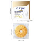 Collagen Breast Enhancement Patch-Natural Formula Breast Firming & Tightening Skin, Moisturizing Plumping Skin Care for Chest, Nourishing Supplement Collagen Patch Improving Loose Skin(4Pcs) - Image 7