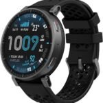 Amazfit Active Max Smart Watch 1.5" AMOLED Display, 25-Day Battery, Offline Maps, GPS, 4GB Storage, 170+ Sport Modes, 5 ATM Water Resistant, Heart Rate & Sleep Fitness Tracker for Android & iPhone