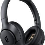 wegear Hybrid Active Noise Cancelling Headphones, Wireless ANC Bluetooth 5.4 Over Ear Headphones, Clear Calls, Deep Bass, 60H Playtime, Comfort Fit, Foldable Headset for Gym Travel Office Home Black