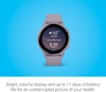 Garmin vívoactive 5, Health and Fitness GPS Smartwatch, AMOLED Display, Up to 11 Days of Battery, Orchid - Image 3
