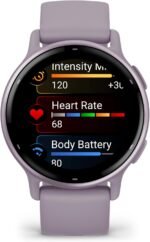 Garmin vívoactive 5, Health and Fitness GPS Smartwatch, AMOLED Display, Up to 11 Days of Battery, Orchid - Image 2