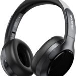 Hybrid Active Noise Cancelling Headphones, Bluetooth 6.0 Over Ear Headphones,120H Battery Fast Charging, Hi-Res Audio, Transparency Mode, Deep Bass, Memory Foam Comfort Fit for Travel Office Home