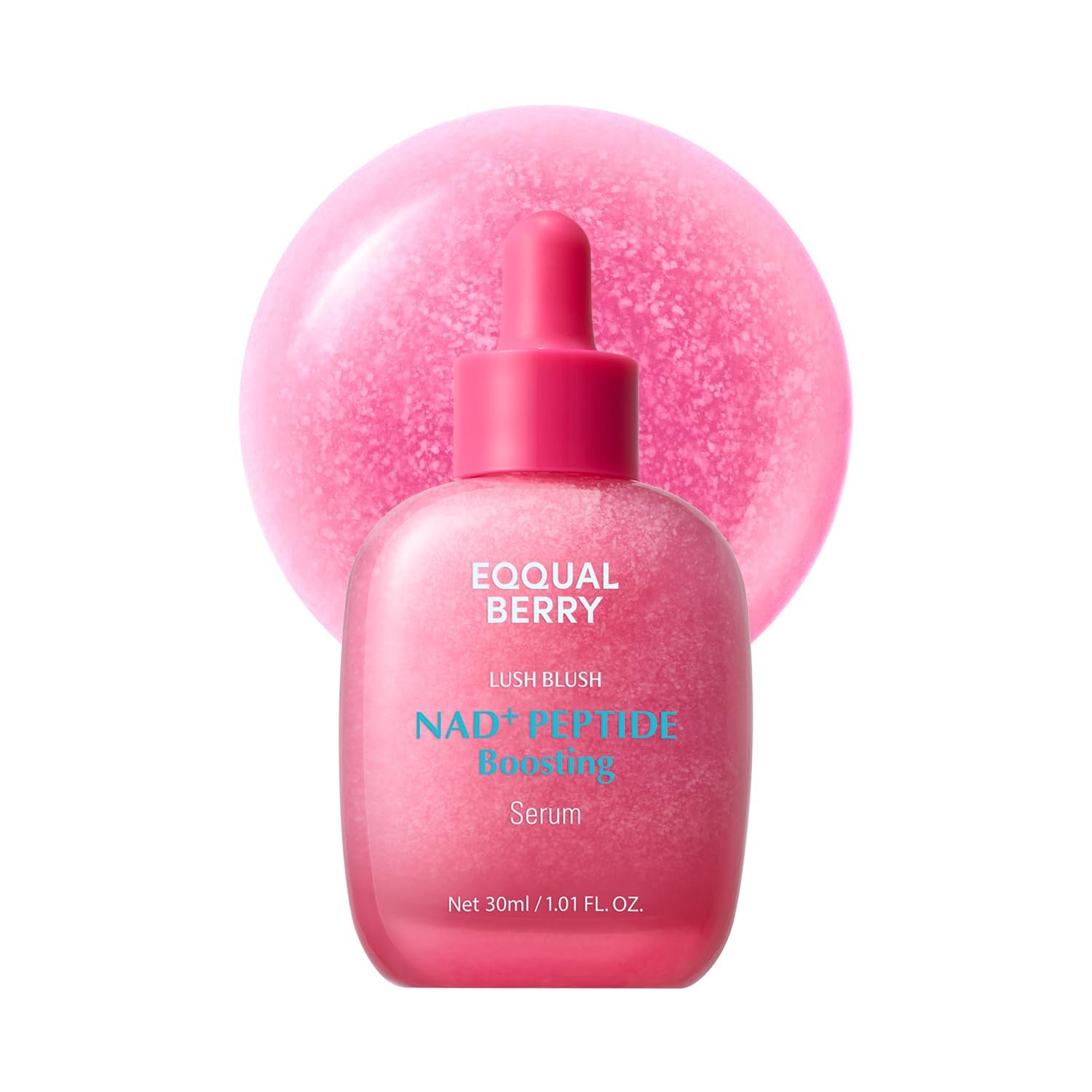 61r4soAaZcL._SL1500_.jpg EQQUALBERRY NAD+ Peptide Boosting Serum | 14 Peptide Serum for Face, Neck & Body | Niacinamide 2% & Vegan Collagen for Anti-Aging, Firming & Lifting | Korean Skincare (1.01 oz / 30ml) - Image 1