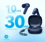 Soundcore by Anker P20i True Wireless Earbuds, 10mm Drivers with Big Bass, Bluetooth 5.3, 30H Long Playtime, Water-Resistant, 2 Mics for AI Clear Calls, 22 Preset EQs, Customization (Blue) - Image 5