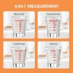 Aieve Shot Glass Set Compatible with MaryRuth's Liquid Multivitamin 30 fl oz Bottle, Measuring Cups With Ounce Pump Dispenser for Mary Ruth Multivitamin Hair Growth 30 fl oz - Image 3