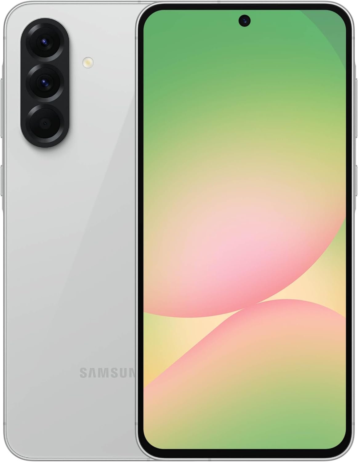 61tWJ8gdoCL._AC_SL1500_.jpg Samsung Galaxy A56 5G Cell Phone, 256GB AI Smartphone, Unlocked Android, AI Photo Edits, Large Screen, Long Battery Life, 2025, US 1 Yr Manufacturer Warranty, Awesome LightGray - Image 1
