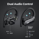 GNMN Active Noise Cancelling Ear Buds Wireless Earbuds Bluetooth 5.3 Headphones 90H Playtime Power Display Case Hi-Fi Stereo Bass Over-Ear Earphones with Waterproof ANC Transparency for Gym/Workout - Image 8