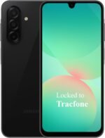 Tracfone Samsung Galaxy A26 5G, 128GB Storage | 6.7” FHD+ 120Hz Super AMOLED Display | 50MP OIS Camera | 5000mAh Battery | Tracfone Locked | Prepaid Smartphone - Black
