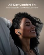 Wireless Earbuds with Smart Touchscreen Case, Bluetooth 6.0 Ear Buds with AI Noise Cancelling Calls, 40H Playtime Stereo Headphones, IPX7 Waterproof Earbuds for Workout, Travel, iPhone, Android, Black - Image 8