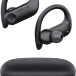 TREBLAB X3 Pro - Sports Wireless Ear Buds Bluetooth - Comfortable Workout Headphones with Secure Ear Hooks, 12H Long Battery Life, IPX5 Sweatproof Earphones, Noise Isolation Over Ear Earbuds