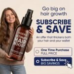 Moerie Hair Growth Serum Spray for Men and Women, Hair Loss Solution with Biotin and Rosemary, Thickening Serum for Hair Regrowth and Thinning Hair - Ultimate Scalp and Growth Care - Image 2