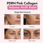 PDRN Pink Collagen Volume Multi Balm Stick, 5% PDRN Stick, Wrinkle Stick for Eyes, Neck, Forehead, Smile Lines & Lips, Plumping, Volumizing & Hydrating, 0.35 Oz - Image 2
