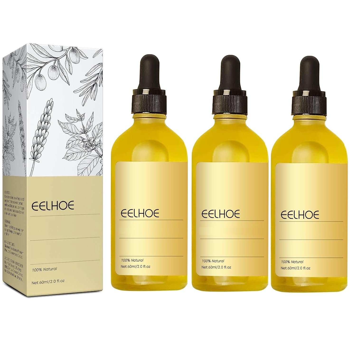 712GMGNECYL._SL1500_.jpg 180 ML EELHOE Hair Growth Oil, Natural Rosemary Hair Growth Oil for Dry Damaged Hair and Growth Thin Hair. (3Pcs) - Image 1