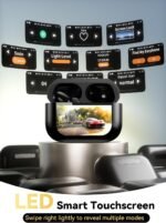 Bucephalus Wireless Earbuds, Bluetooth 5.4 Ear Buds, ENC Noise Cancelling Headphones with 48H Playtime, Bass Stereo Sound, Compatible with iPhone 17/16/15/14/Android, Pad - Mattle Black - Image 2