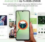 UMIDIGI Unlocked Phone,G9T Android 14 Cell Phone,8(4+4)+256GB 1TB Octa-Core,6.75" HD+ Smartphone,5000mAh,AI Face & Fingerprint Unlock,4G Dual SIM Phone,GPS,FM Radio,Unlocked Android Phones - Image 2