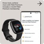Fitbit Versa 4 Fitness Smartwatch with Daily Readiness - 3-Month Google Health Premium Membership Included - GPS, 24/7 Heart Rate, 40+ Exercise Modes, Sleep Tracking - Black/Graphite - Image 5