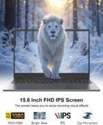 BLUEING 15.6 inch Laptop, Laptop Computer N5095 Processor (4C/4T, Up to 2.9GHz), 16GB RAM 1TB SSD(Up to 2TB), Backlit, Fingerprint, Type-C, HDMI, USB3.2, BT5, WiFi 5, Win 11, Office Suite, Laptops - Image 2