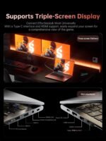 KAIGERR Gaming Laptop, 24GB DDR5 512GB NVMe SSD Laptop Computer with AMD Ryzen 7 H255(8C/16T, Up to 4.9GHz), 16.0 inch Windows 11 Laptop, Radeon RX Vega 8 Graphics,WiFi 6, Backlit KB - Image 6