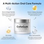 Collagen Gum Powder, Collagen Powder for Gums, with Hydroxyapatite and Collagen Peptides for Gum Care, 1.76 Oz / 50g (1 PCS) - Image 4